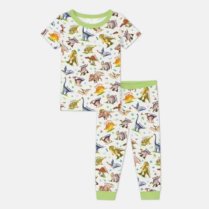 Zweiteiliges, kurzärmliges Pyjama-Set mit Marienkäfern