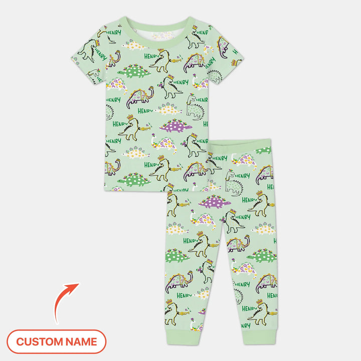 Zweiteiliges, kurzärmliges Pyjama-Set mit Marienkäfern