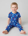 Army Toys 4th of July Bamboo Two Piece Short Sleeve Pajama Set