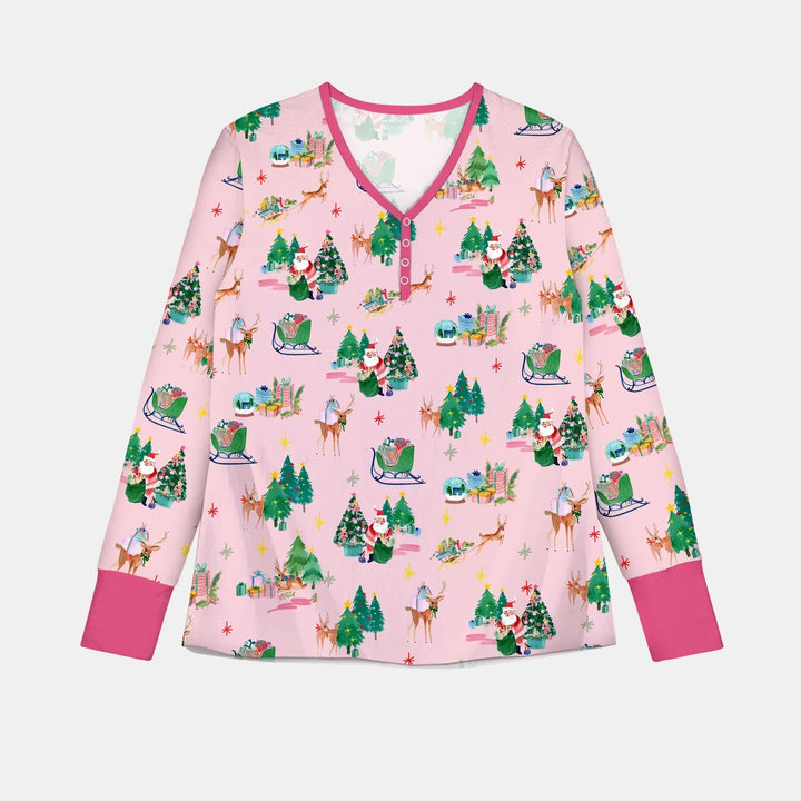 Vorlage für individuelles Damen-Pyjama-Set
