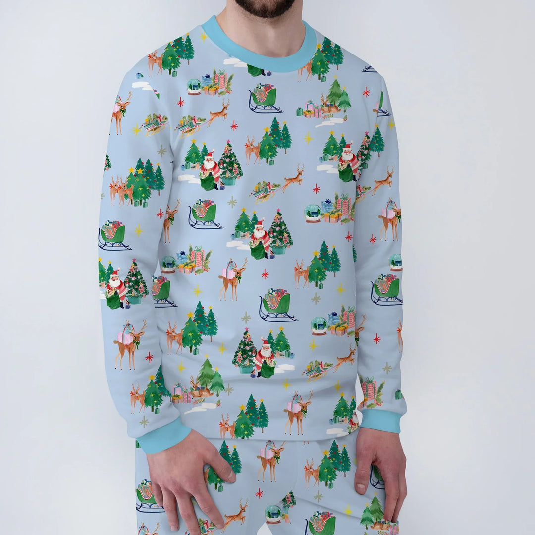 Vorlage Herren-Pyjama-Set
