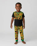 Zweiteiliges, kurzärmliges Pyjama-Set mit Marienkäfern