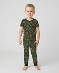 Zweiteiliges, kurzärmliges Pyjama-Set mit Marienkäfern