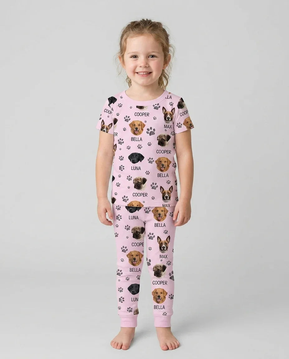 Zweiteiliges, kurzärmliges Pyjama-Set mit Marienkäfern