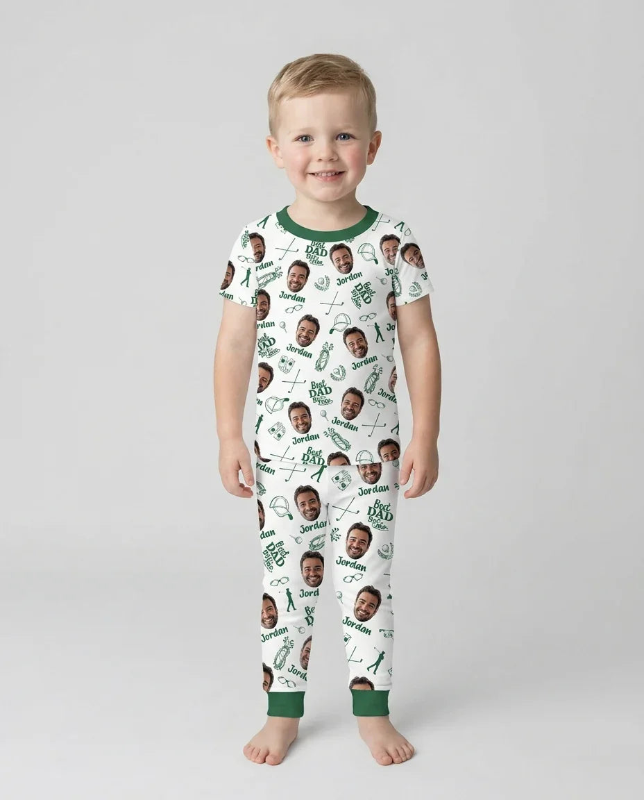 Zweiteiliges, kurzärmliges Pyjama-Set mit Marienkäfern