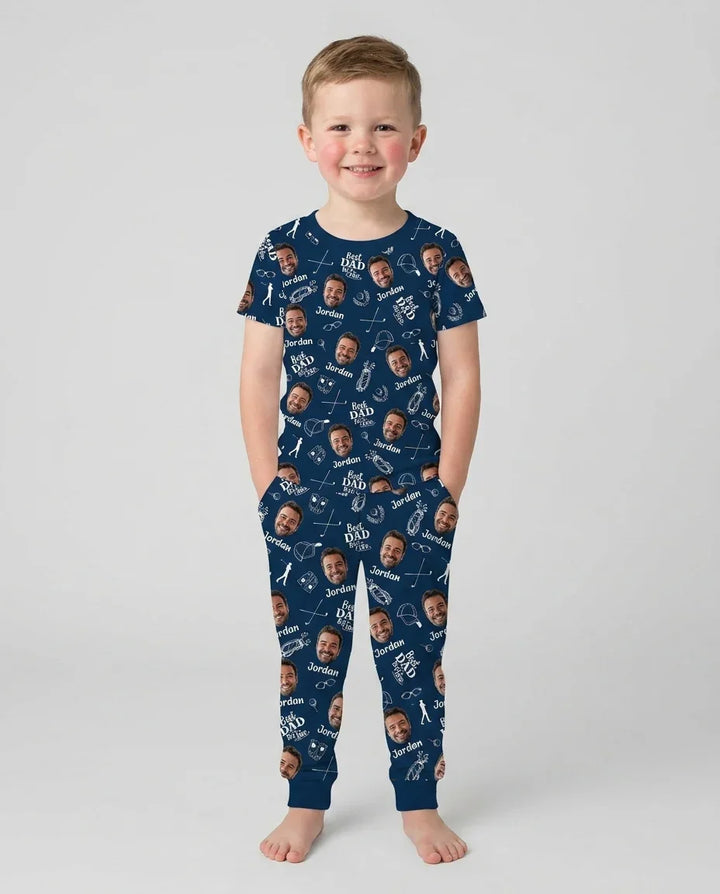 Zweiteiliges, kurzärmliges Pyjama-Set mit Marienkäfern