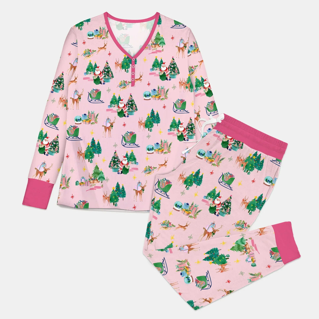 Vorlage für individuelles Damen-Pyjama-Set