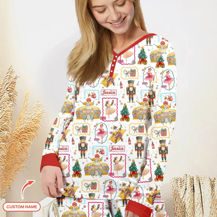 Vorlage für individuelles Damen-Pyjama-Set