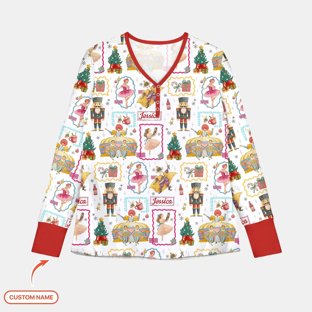 Vorlage für individuelles Damen-Pyjama-Set