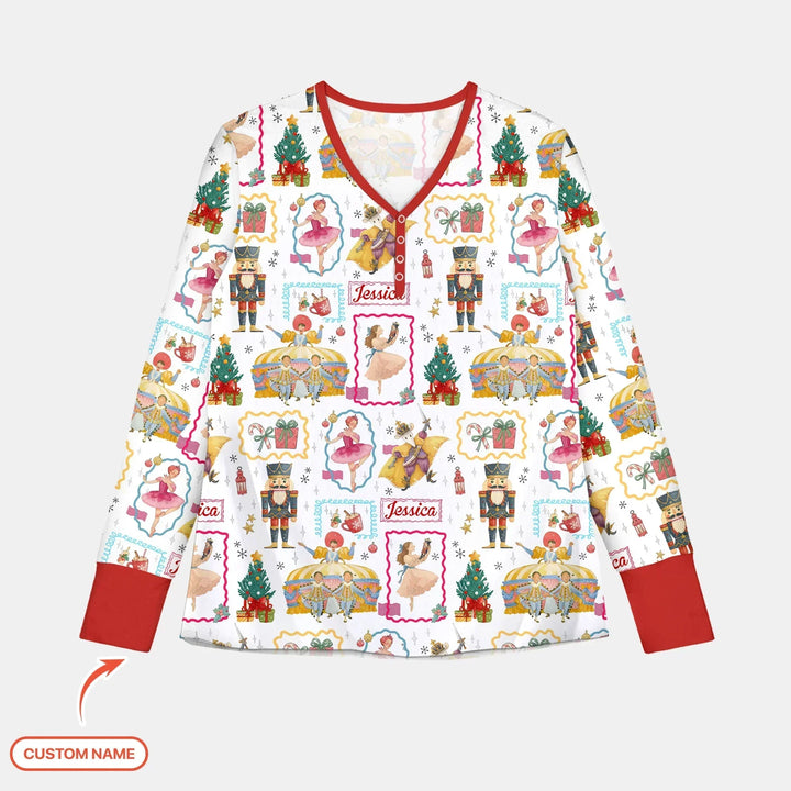 Vorlage für individuelles Damen-Pyjama-Set