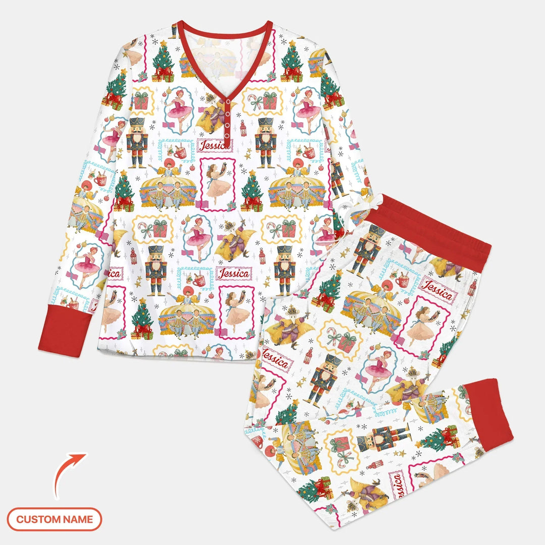 Vorlage für individuelles Damen-Pyjama-Set
