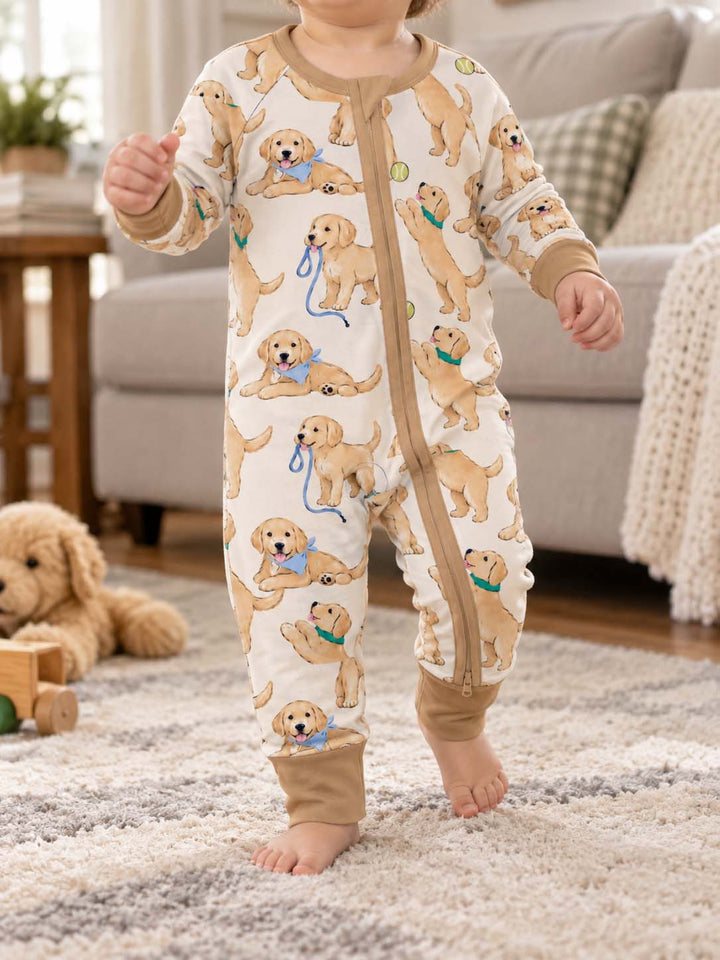 Playful Labrador Retriever Puppies Bamboo Convertible Zippy