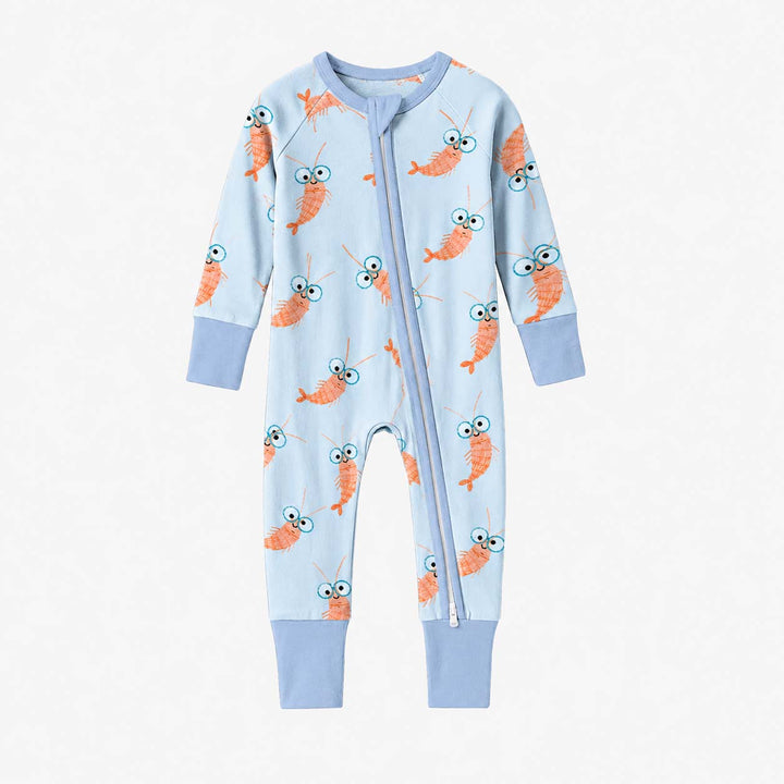 Playful Shrimp Parade Bamboo Convertible Zippy