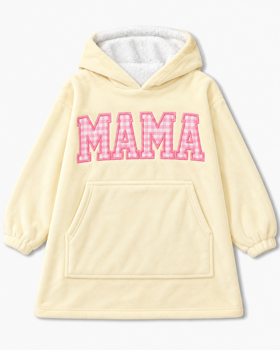 Benutzerdefinierter Bambus-Deckenhoodie (Vorlage)