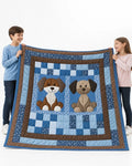 Vorlage Quilt Decke
