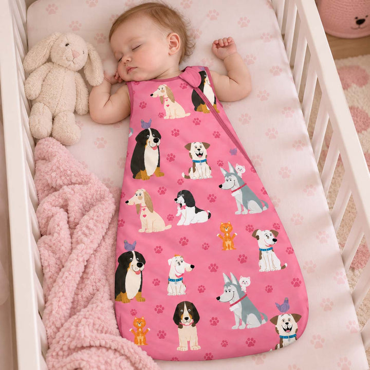 Puppy Party Pals Bamboo Sleep Bag