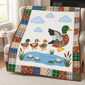 Mallard Duck Bamboo Quilt Blanket