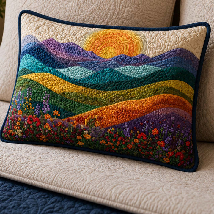 Radiant Sun Bamboo Quilt Pillow Case