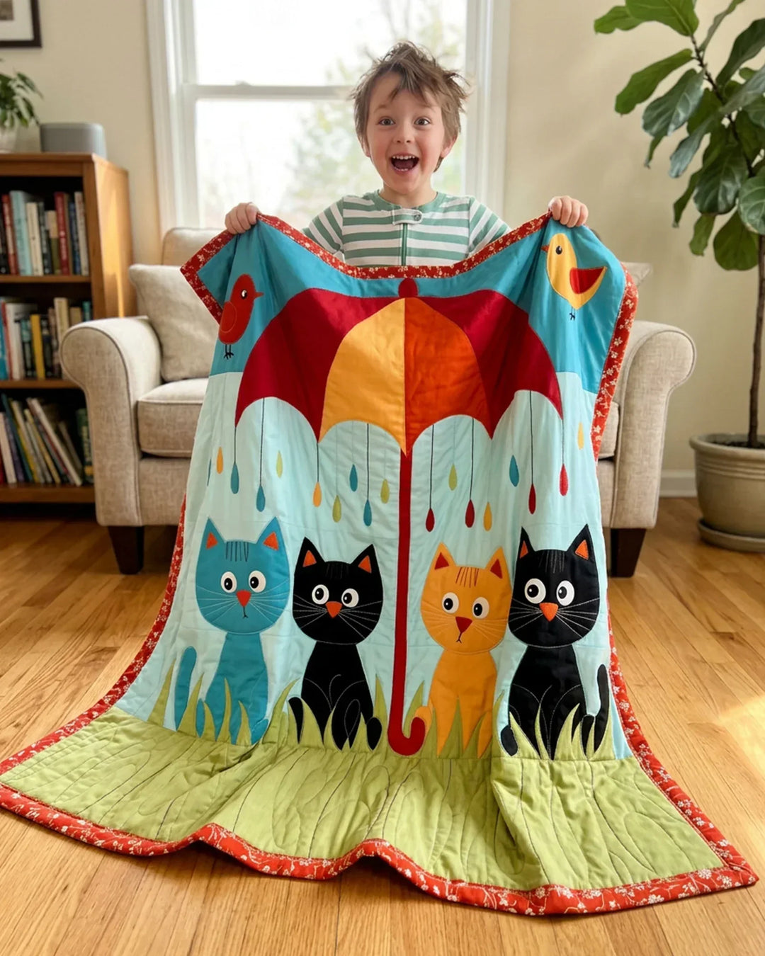 Vorlage Quilt Decke