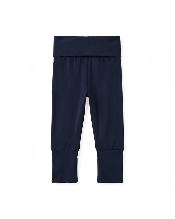 Solid Color Bamboo Fold Over Legging