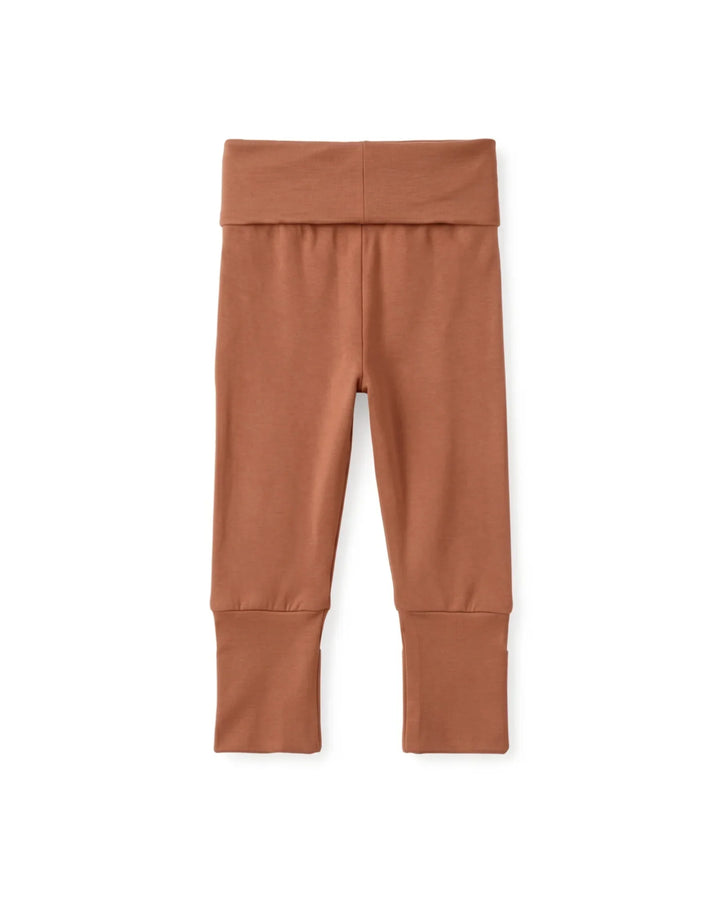 Solid Color Bamboo Fold Over Legging