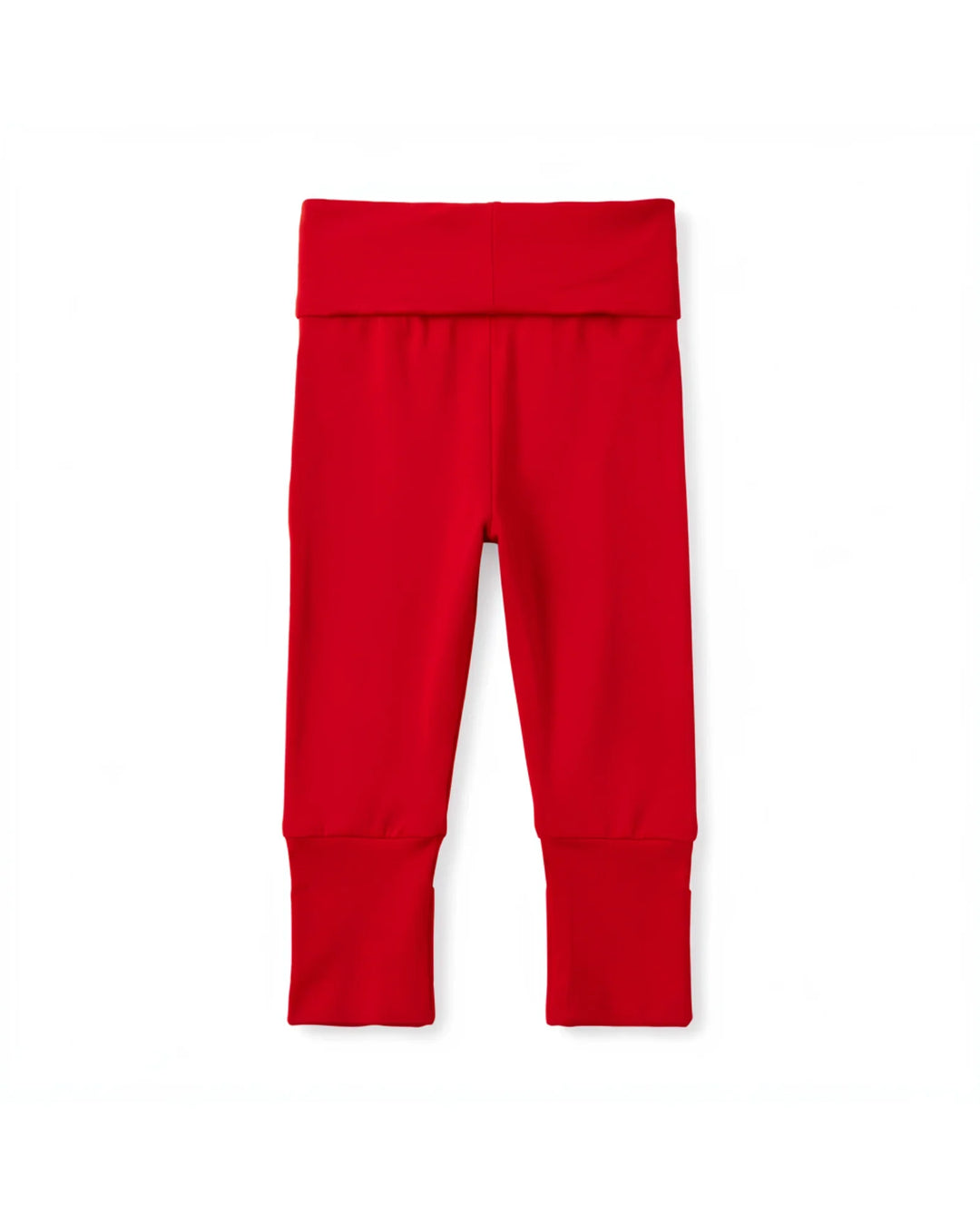 Solid Color Bamboo Fold Over Legging