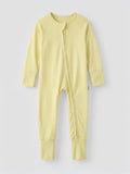 Pale Goldenrod Bamboo Convertible Zippered Romper