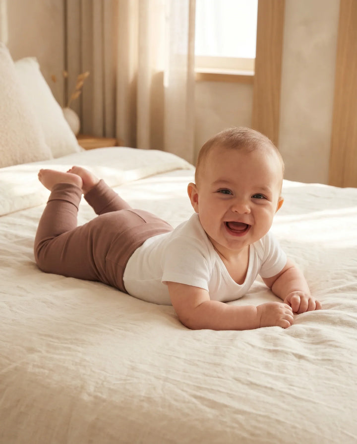 Solid Color Bamboo Fold Over Legging