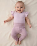 Solid Color Bamboo Fold Over Legging