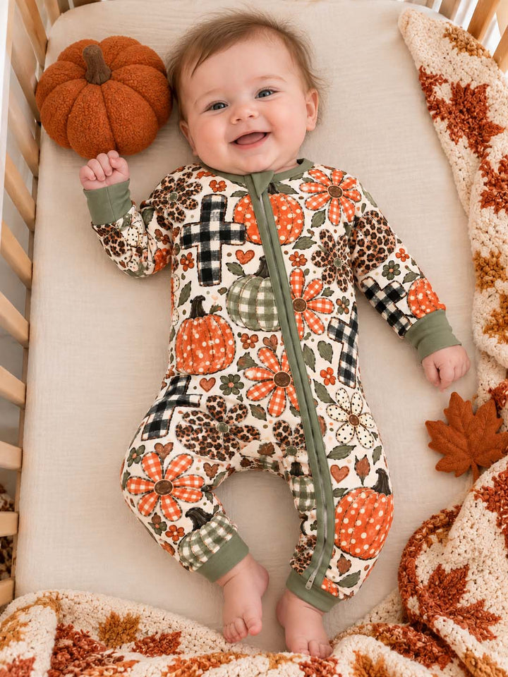 Rustic Christian Pumpkin Patch Bamboo Convertible Zippy