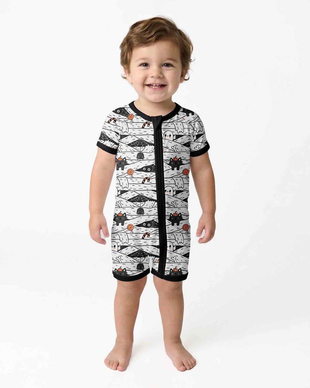 Little Mummy Crew Bamboo Shorty Zippy