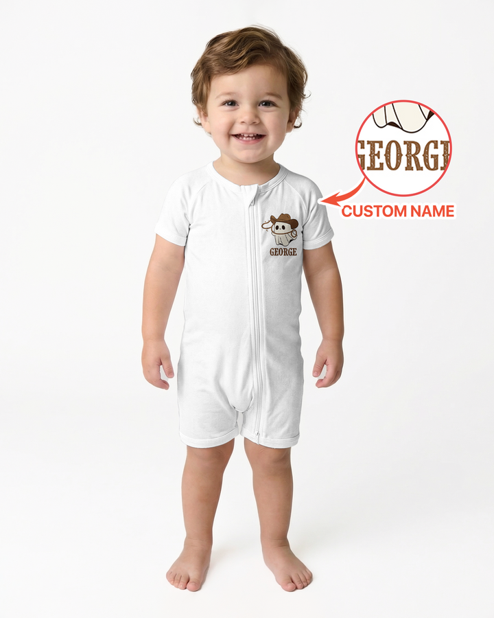 Personalized Boot Scooting Spooky Bamboo Shorty Zippy