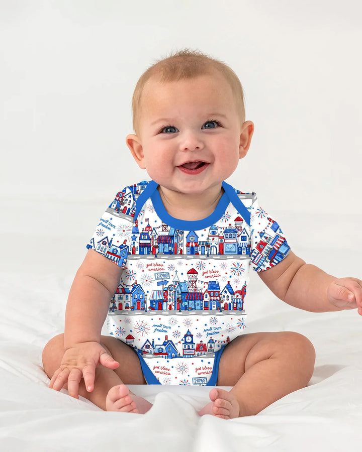 Gerippte Babykleidung mit individuellem Foto - Weich &amp; Skizzenhaft