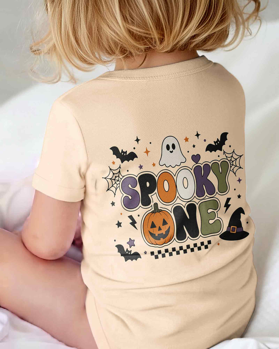 Personalized Spooky One Halloween Bamboo Bodysuit