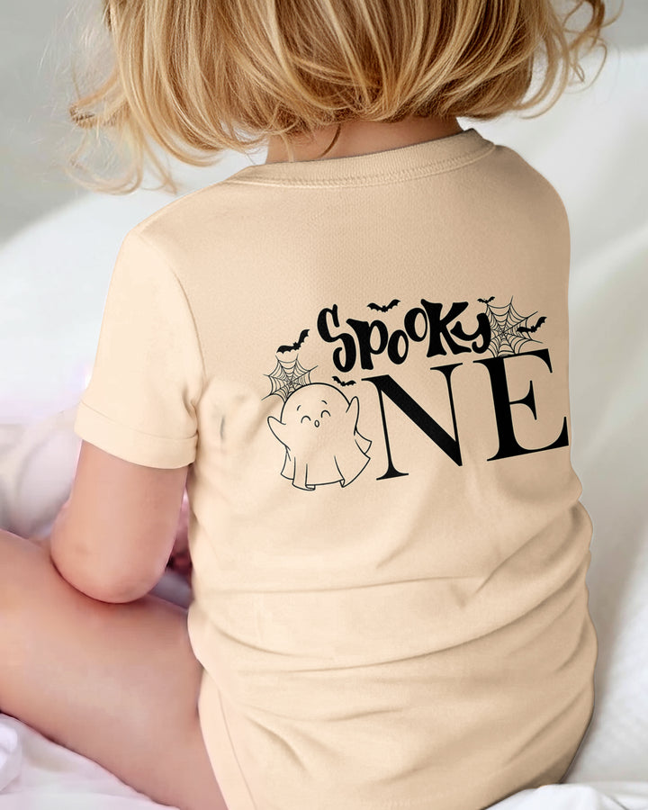 Spooky One Birthday First Birthday Halloween Bamboo Bodysuit