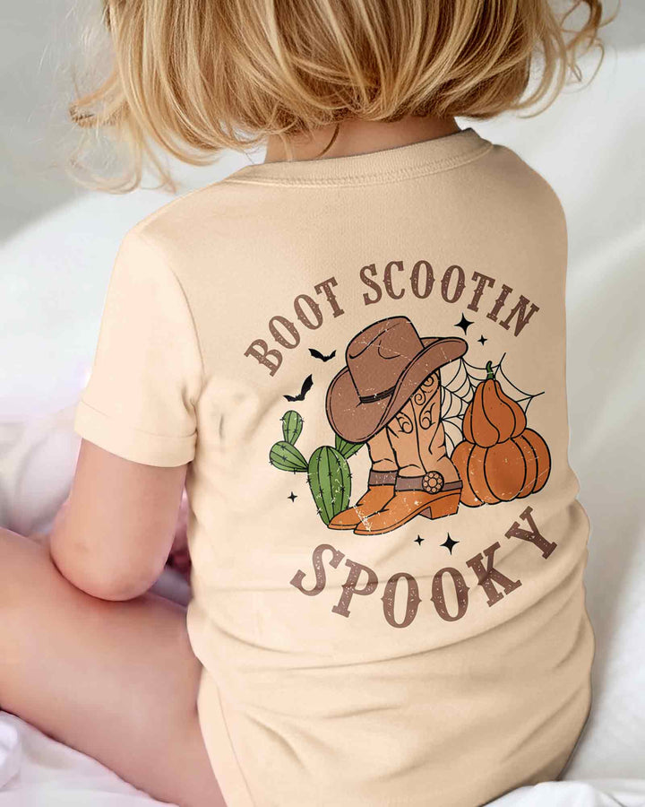 Personalized Spooky Cowboy Cowgirl Bamboo Bodysuit