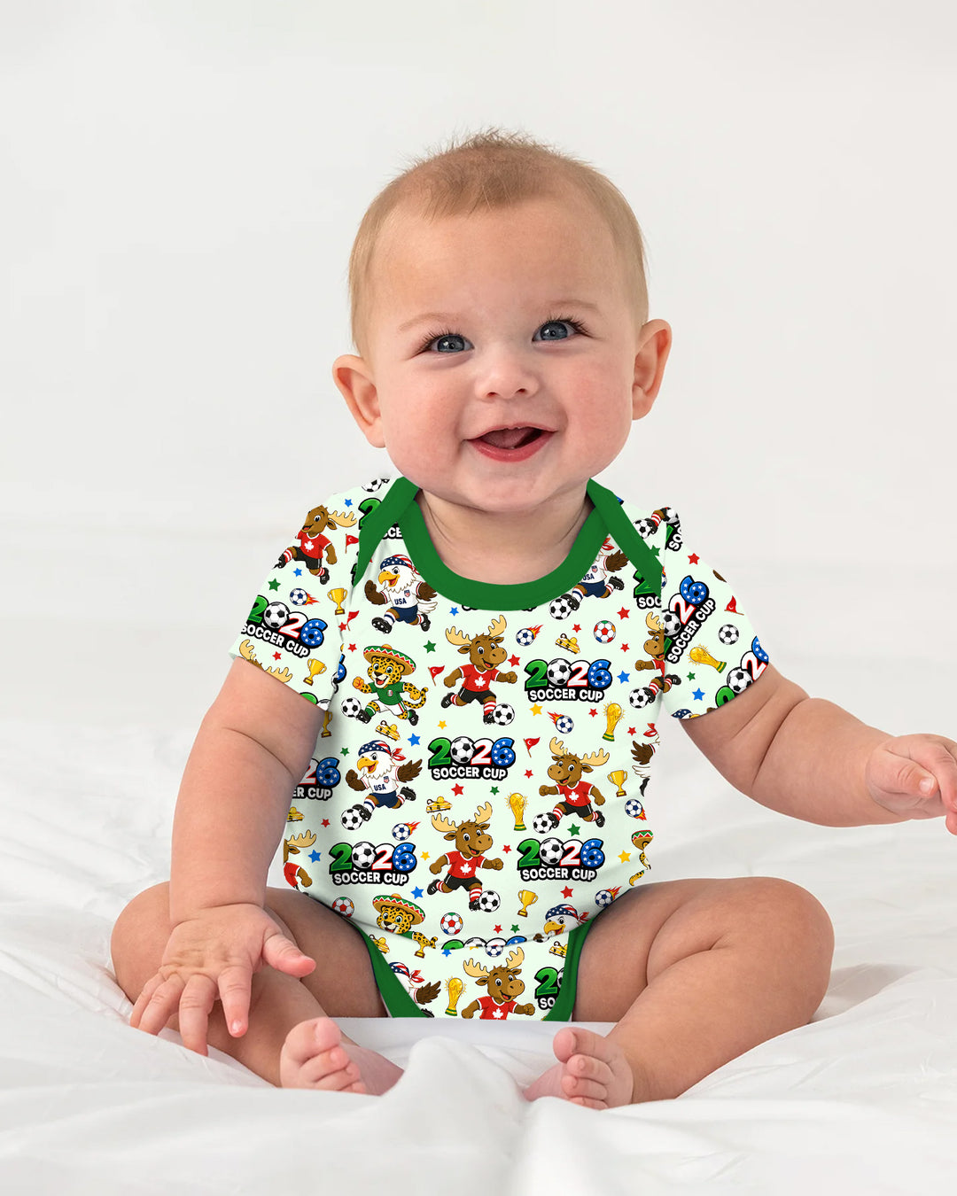 Gerippte Babykleidung mit individuellem Foto - Weich &amp; Skizzenhaft