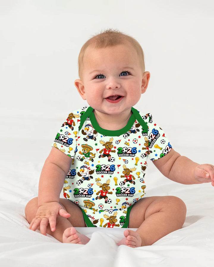Gerippte Babykleidung mit individuellem Foto - Weich &amp; Skizzenhaft
