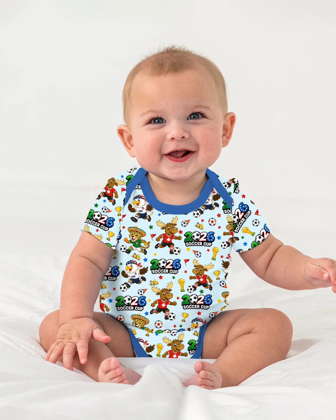 Gerippte Babykleidung mit individuellem Foto - Weich &amp; Skizzenhaft
