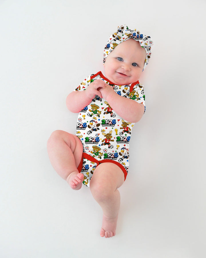Gerippte Babykleidung mit individuellem Foto - Weich &amp; Skizzenhaft