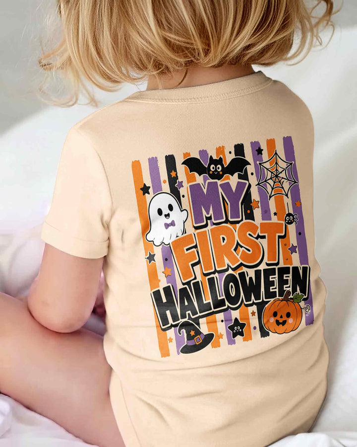 Personalized My First Halloween Bamboo Bodysuit