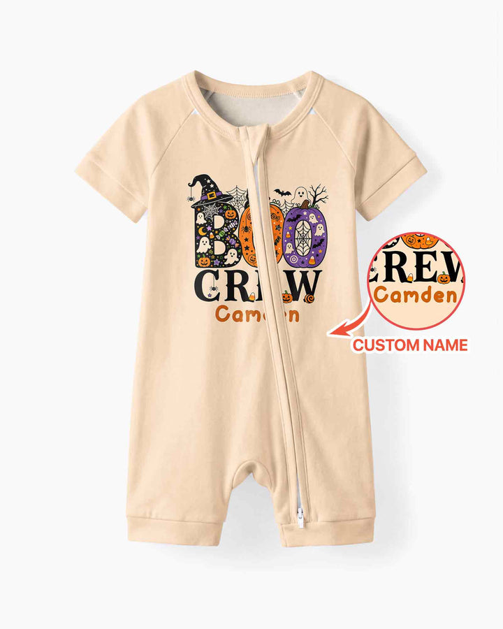 Personalized Boo Crew Bamboo Shorty Zippy