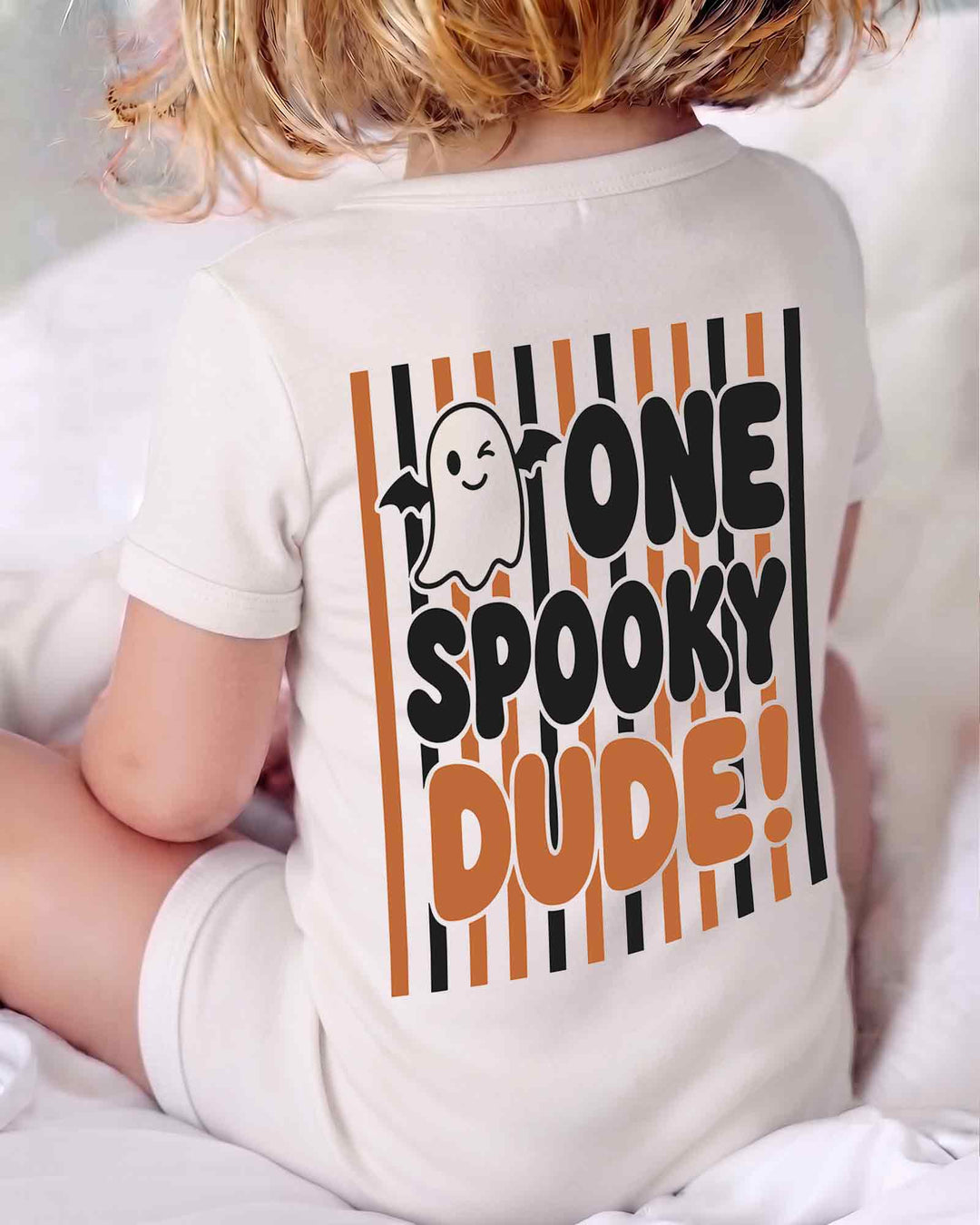 Personalized One Spooky Dude Bamboo Shorty Zippy