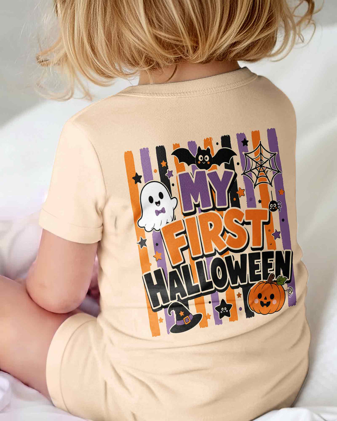 Personalized My First Halloween Bamboo Shorty Zippy