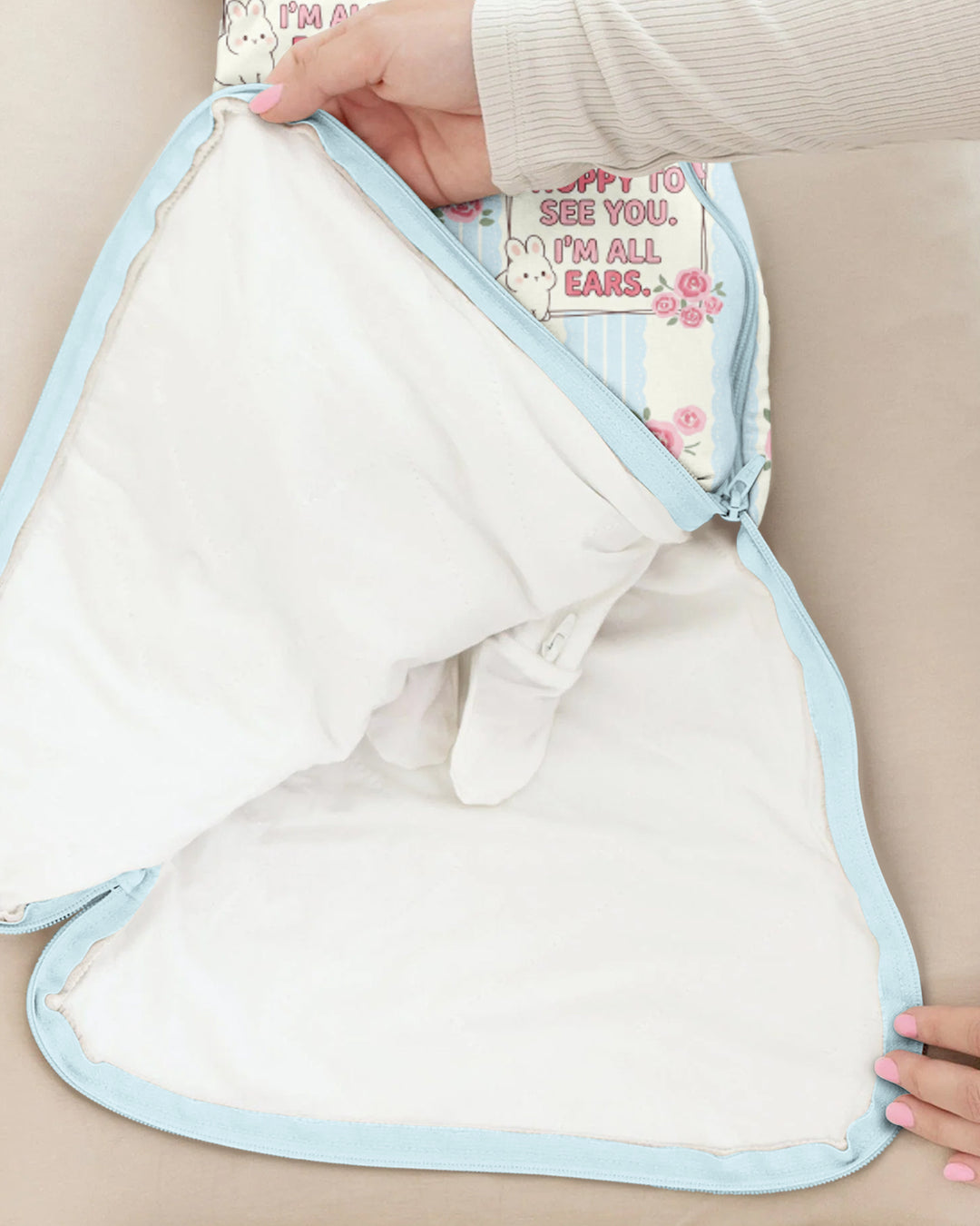 Hoppy To See You Bamboo Sleep Bag