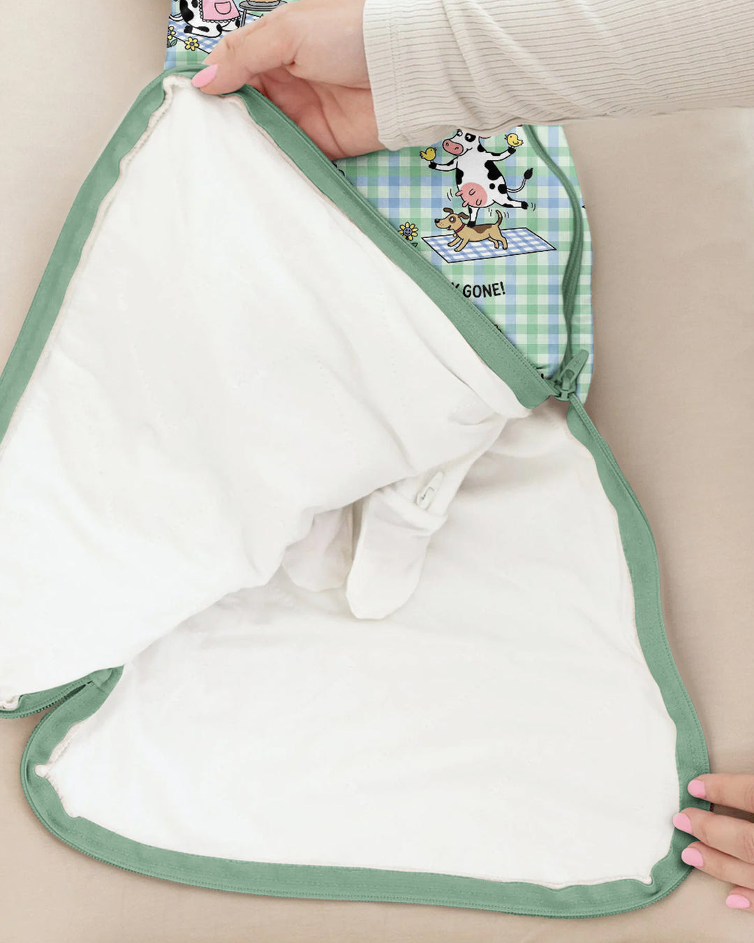 Common Sense Is Udderly Gone Bamboo Sleep Bag