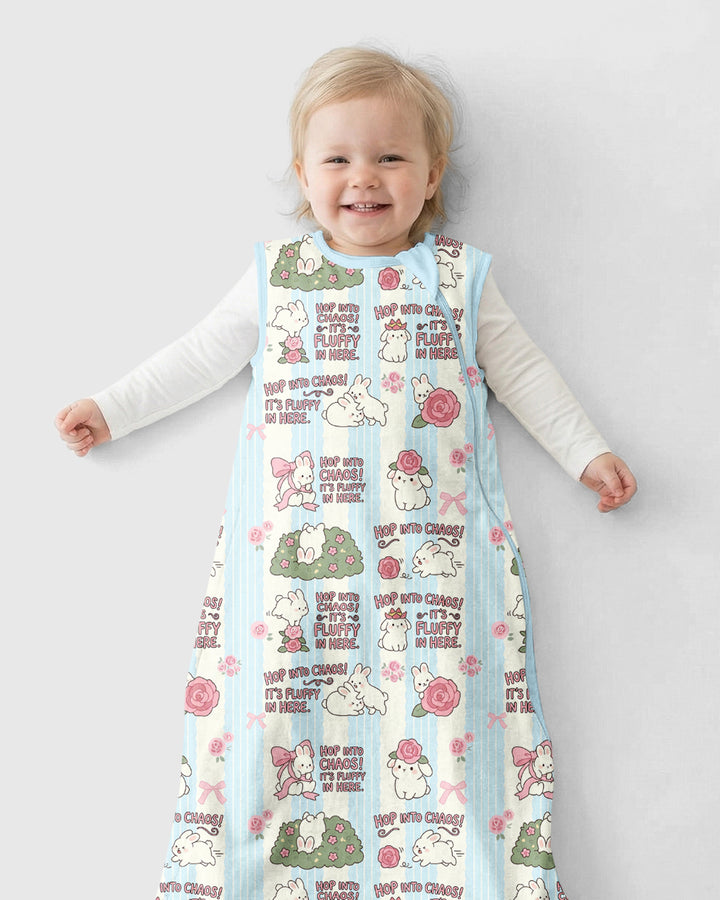 Hop Into Chaos Bamboo Sleep Bag