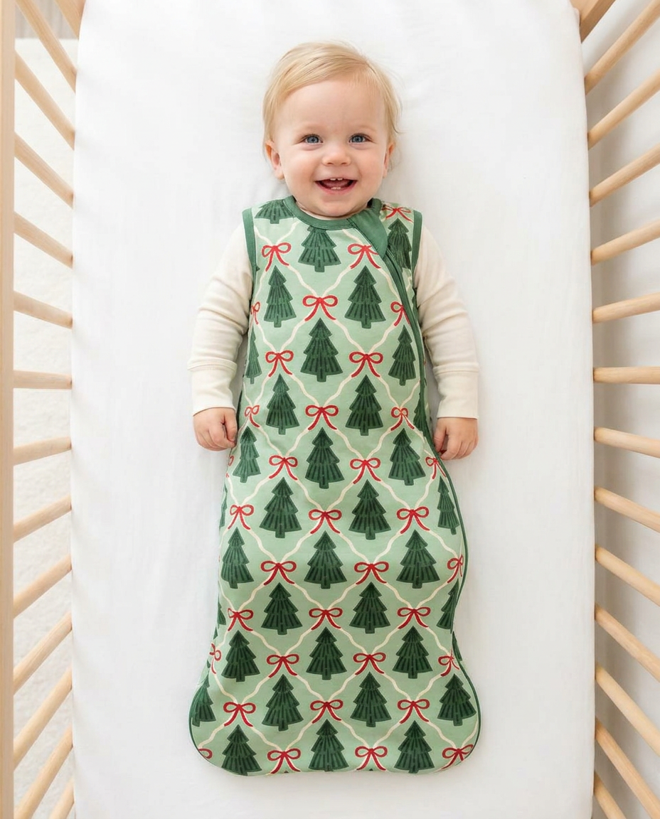 Coquette Christmas Tree Club Bamboo Sleep Bag