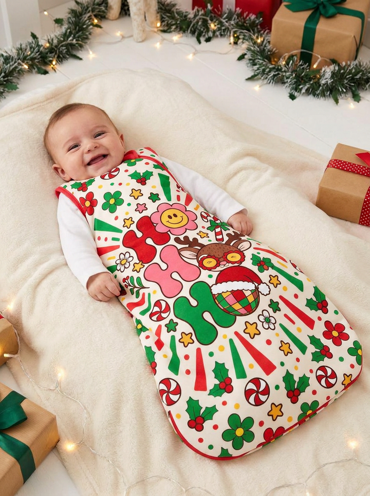 Ho Ho Ho Holiday Bamboo Sleep Bag