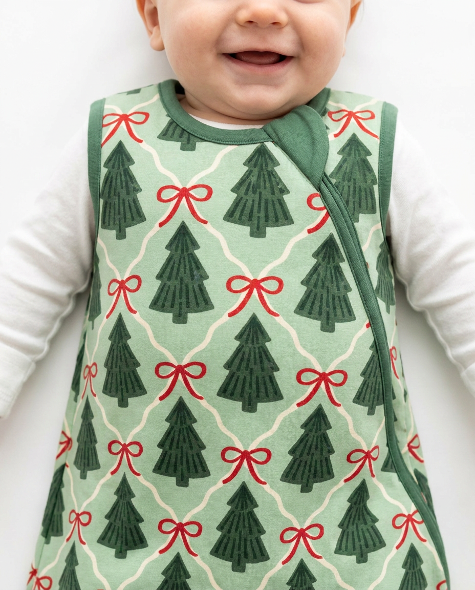 Coquette Christmas Tree Club Bamboo Sleep Bag